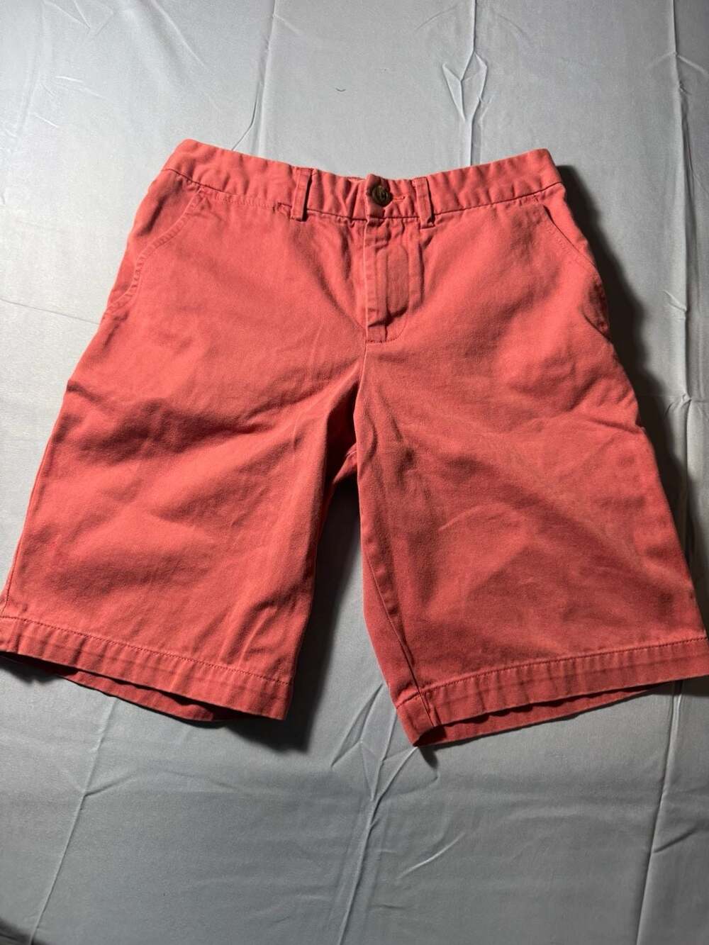 Polo Ralph Lauren Boys Classic Fit Chino Shorts Size 12 Coral